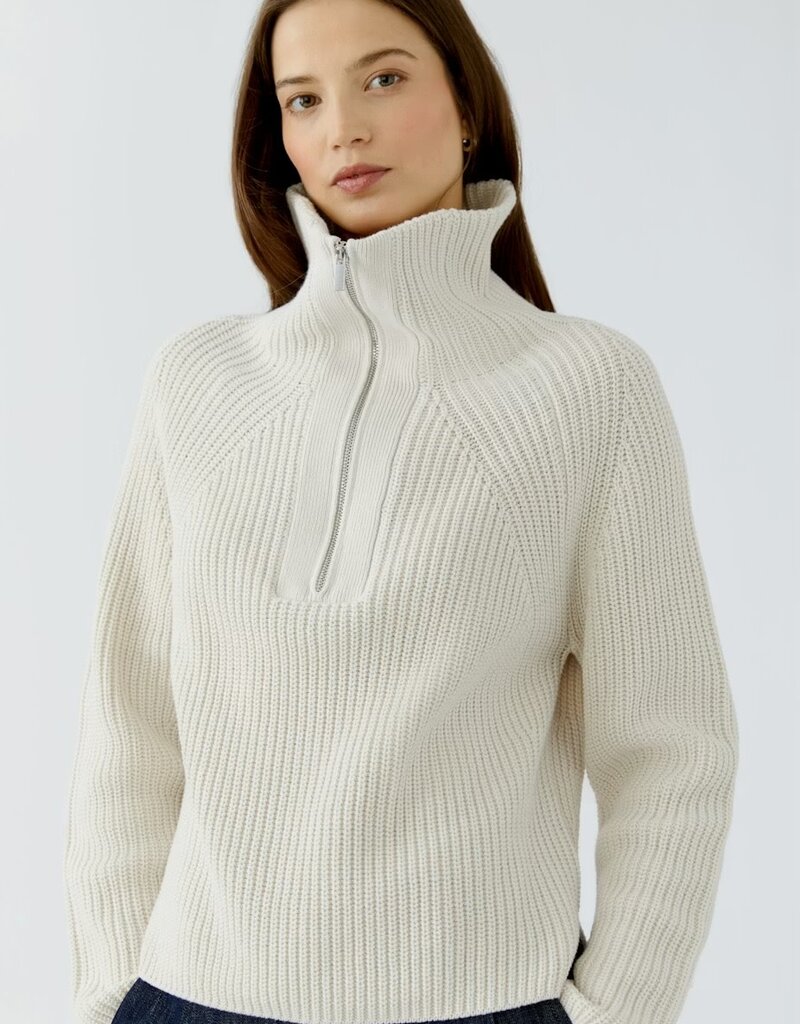 Oui Zip Pullover
