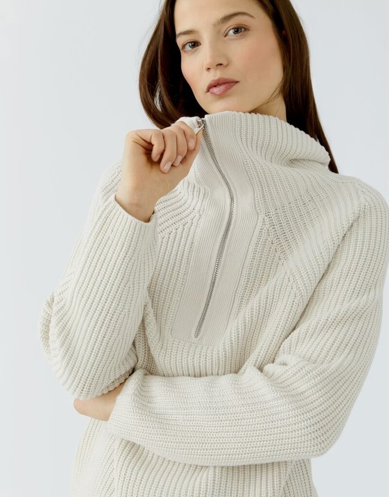Oui Zip Pullover