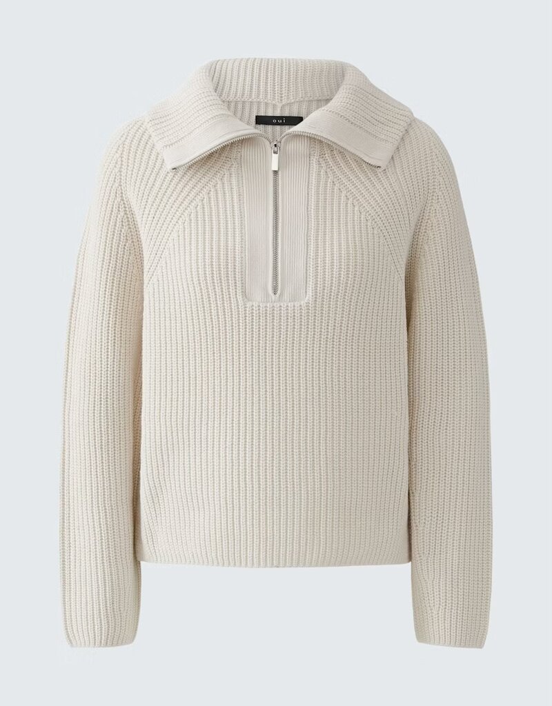 Oui Zip Pullover