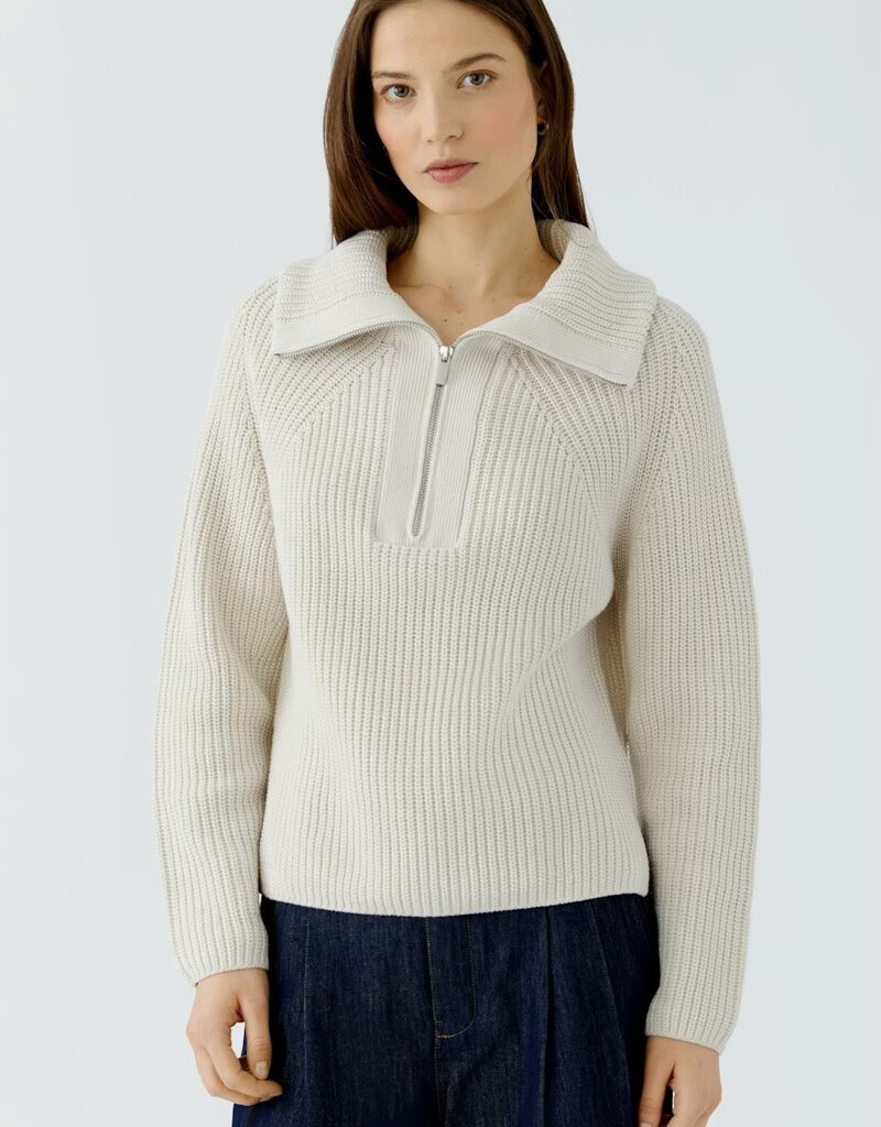 Oui Zip Pullover