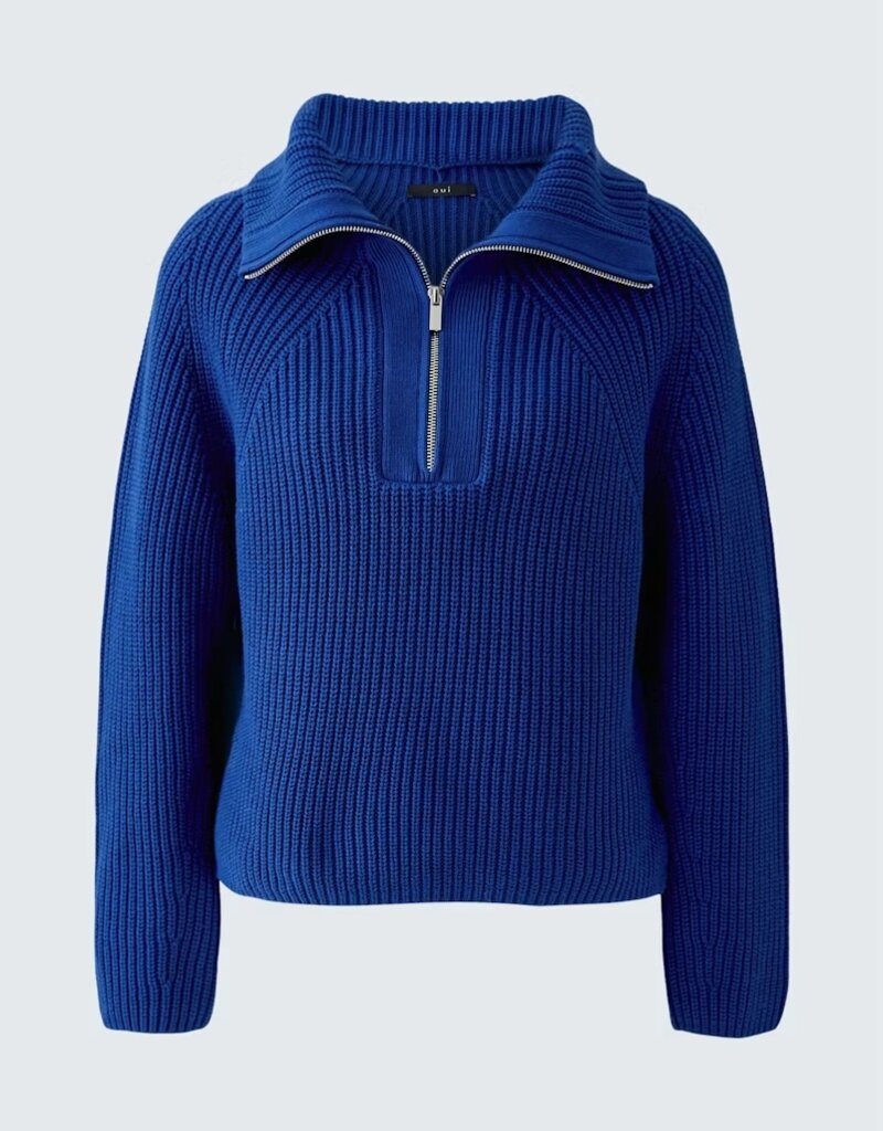 Oui Zip Pullover