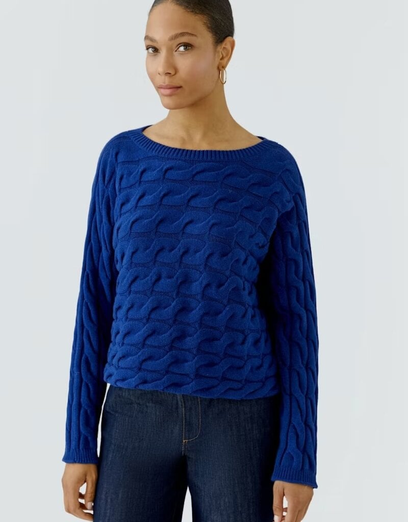 Oui Sirah Cable Pullover