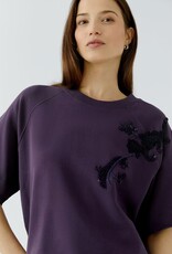 Oui Beaded Sweatshirt