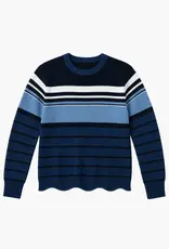 Autumn Cashmere Stripe Scallop Shaker