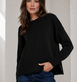 Autumn Cashmere Boxy Solid Crew