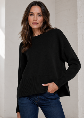 Autumn Cashmere Boxy Solid Crew