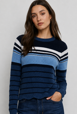 Autumn Cashmere Stripe Scallop Shaker