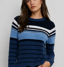 Autumn Cashmere Stripe Scallop Shaker