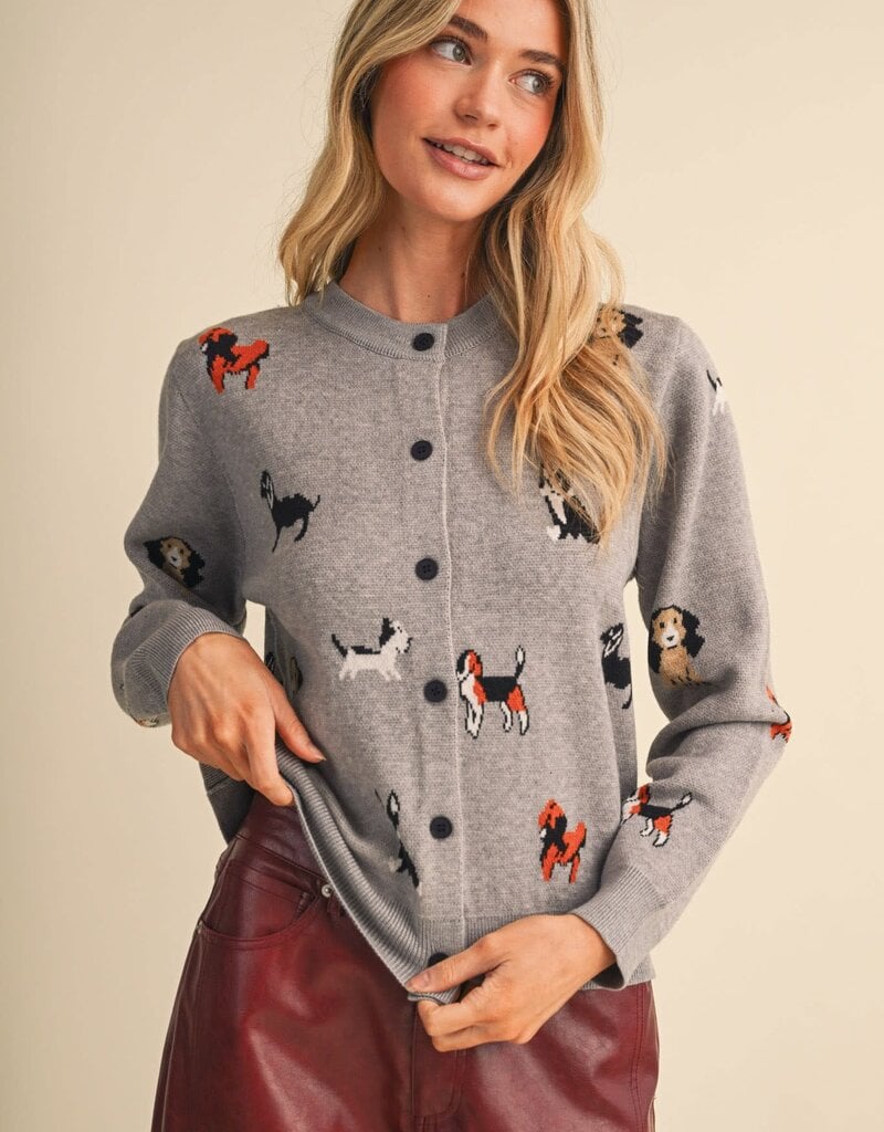 Scout Pup Knit Cardigan