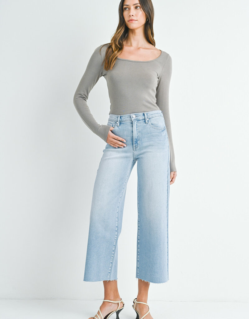 Just Black Denim Scissor Cut Jean