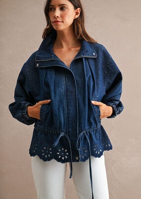 Scout Eyelet Denim Jacket