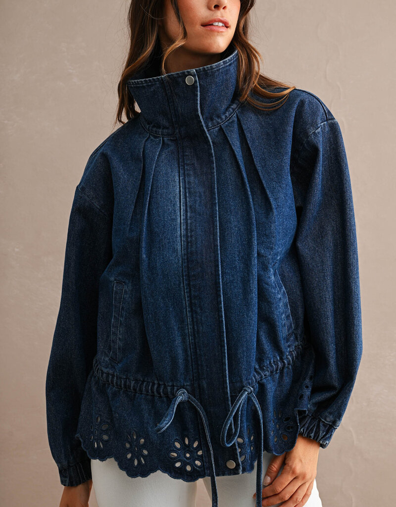 Scout Eyelet Denim Jacket