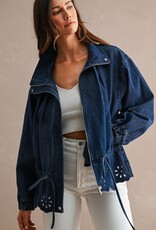 Scout Eyelet Denim Jacket
