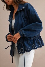 Scout Eyelet Denim Jacket