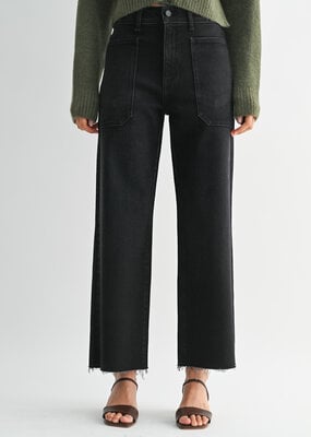 Just Black Denim High Rise Utility Wide Leg