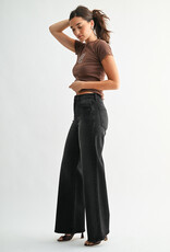 Just Black Denim Palazzo Jean