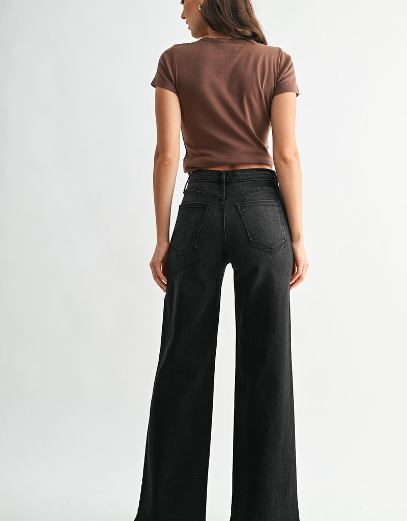 Just Black Denim Palazzo Jean
