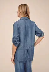 Bella Dahl Split Back Button Down