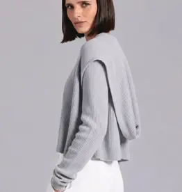 Minnie Rose Shaker Hooded Flyaway Cardigan