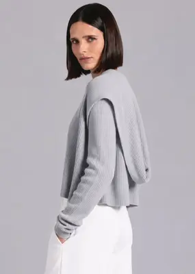 Minnie Rose Shaker Hooded Flyaway Cardigan