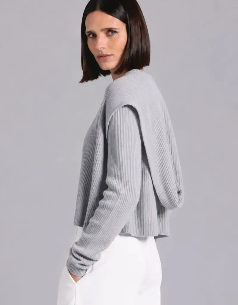 Minnie Rose Shaker Hooded Flyaway Cardigan