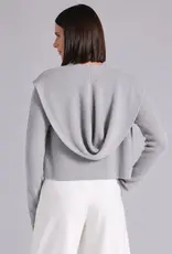 Minnie Rose Shaker Hooded Flyaway Cardigan