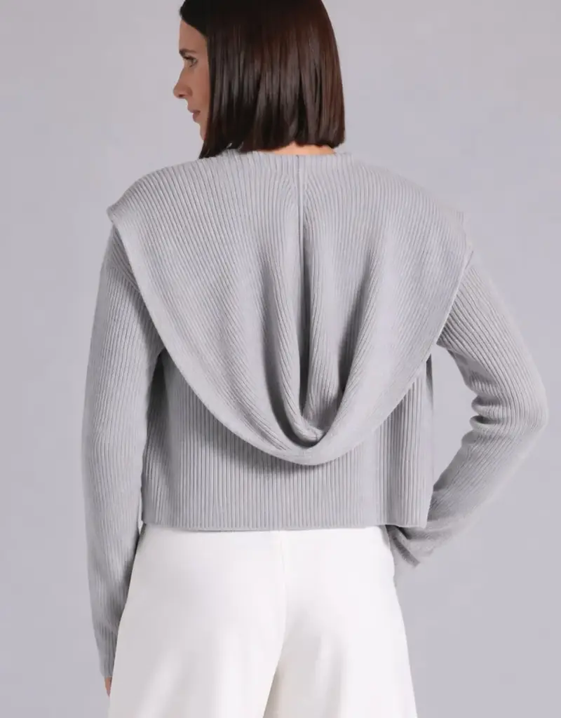 Minnie Rose Shaker Hooded Flyaway Cardigan