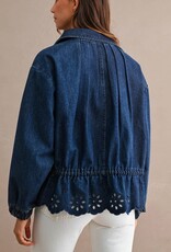 Scout Eyelet Denim Jacket
