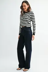Just Black Denim Double Pocket Wide Leg