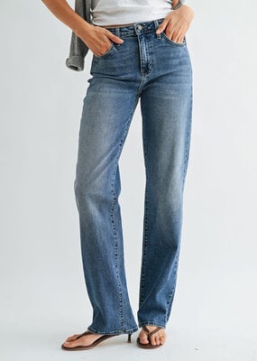 Just Black Denim Longer Length Straight