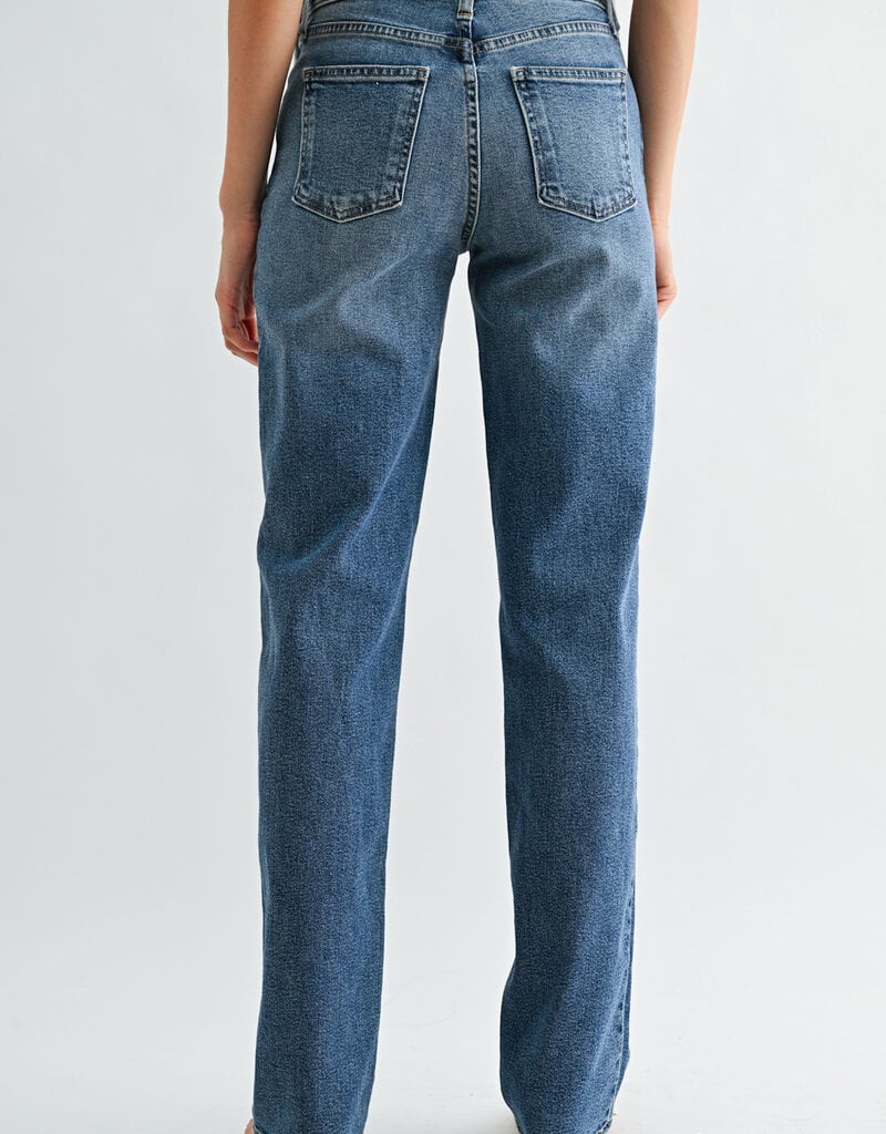 Just Black Denim Longer Length Straight