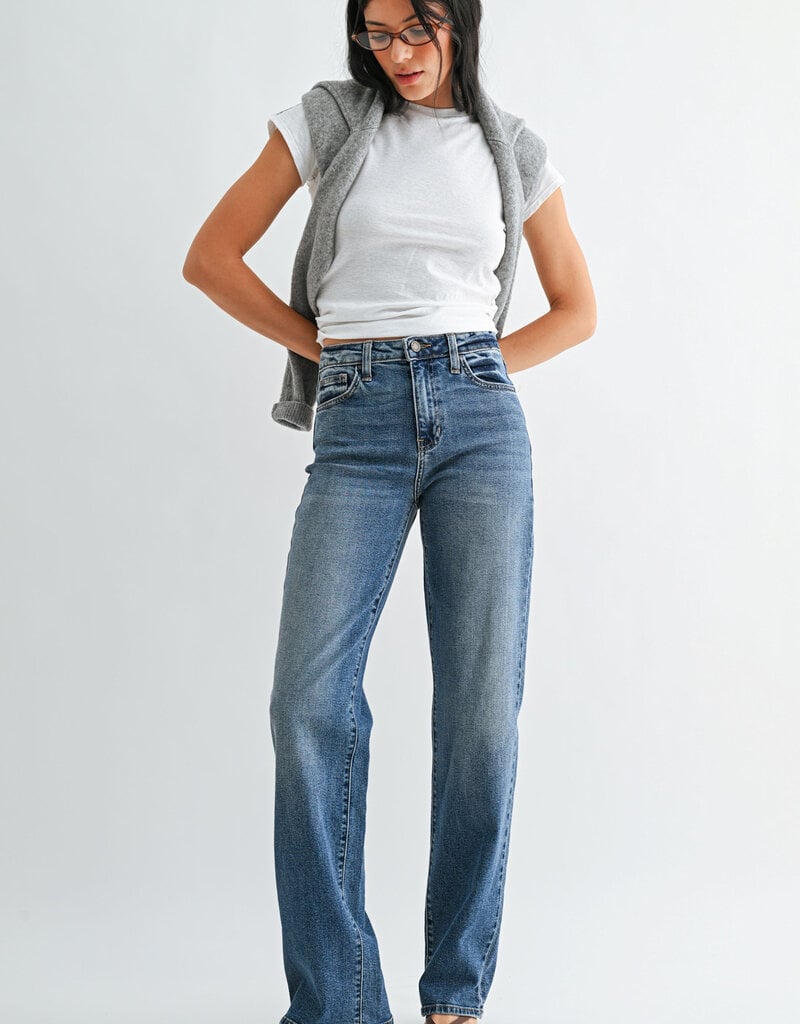 Just Black Denim Longer Length Straight