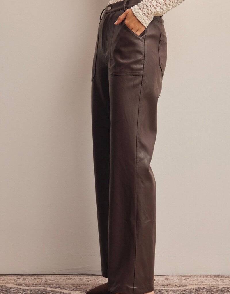 Scout Faux Leather Pant