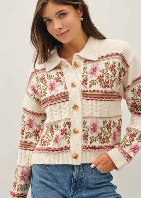 Scout Nessa Floral Cardigan