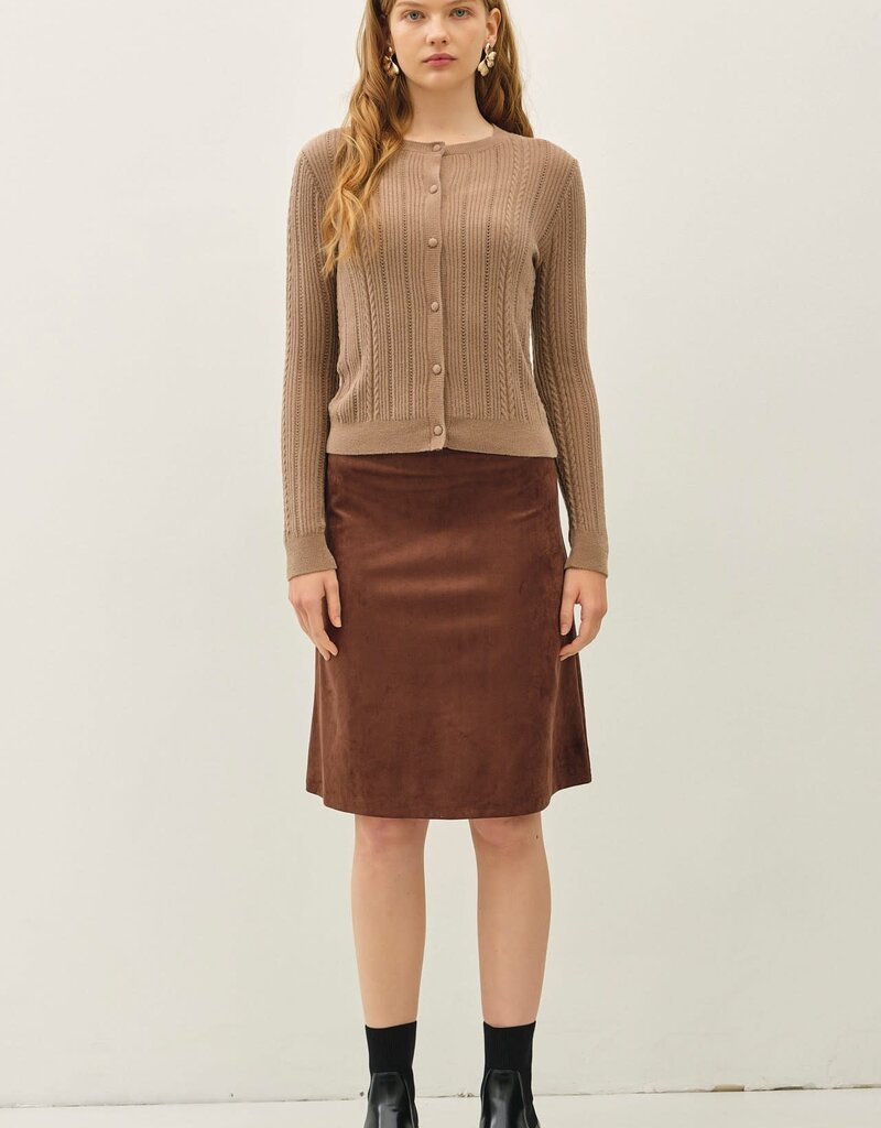 Scout Ella Faux Suede Skirt