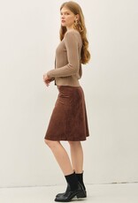 Scout Ella Faux Suede Skirt