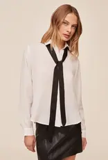 Bella Dahl Shirt w/ neck tie