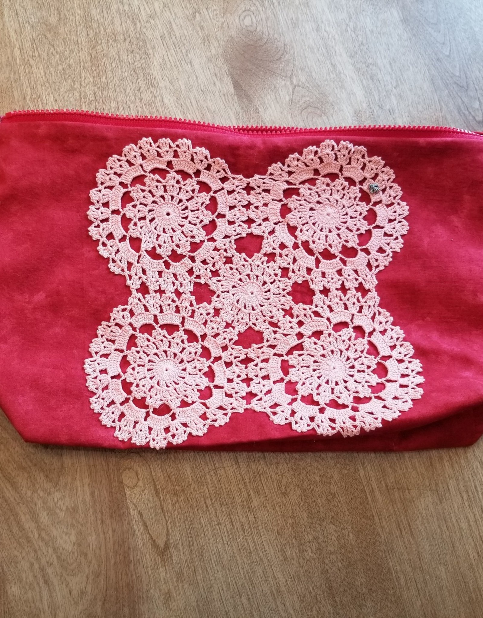 Fabric zipper bags hot sale
