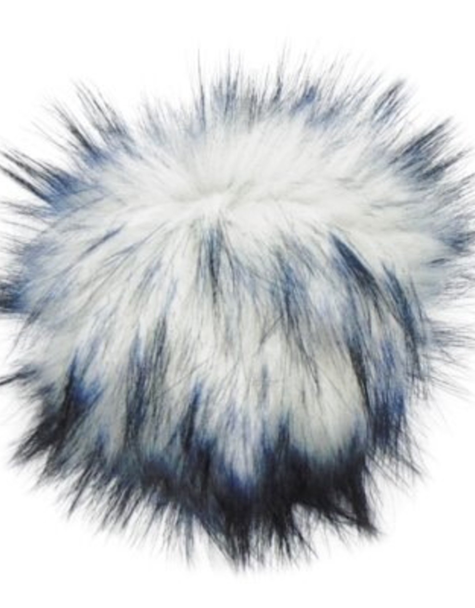 Estelle Faux Fur Pompom with Snap