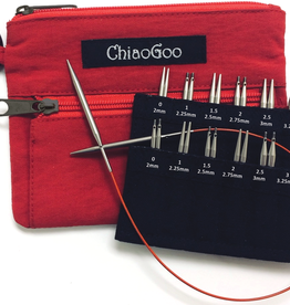 Chiaogoo ChiaoGoo Red Twist Shorties 2-3.25mm