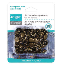 Double Cap Rivet 8 x 4mm