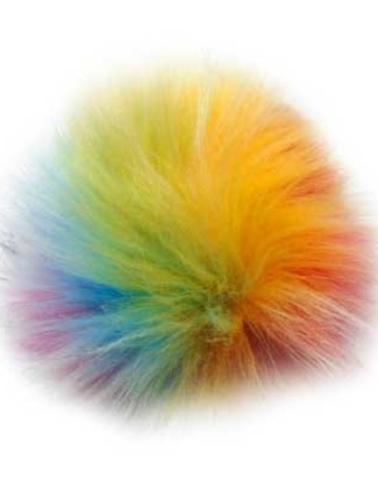 Estelle Faux Fur Pompom with Snap