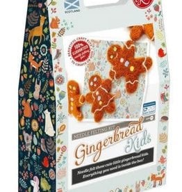 Gingerbread Kids Felting Kit