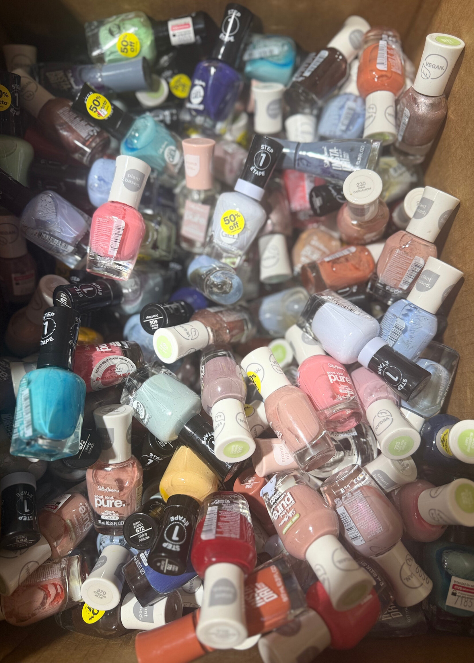 CVS Finger Nail Polish Box
