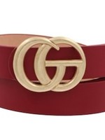 Artbox 1" belt with gold buckle - 7 colors!