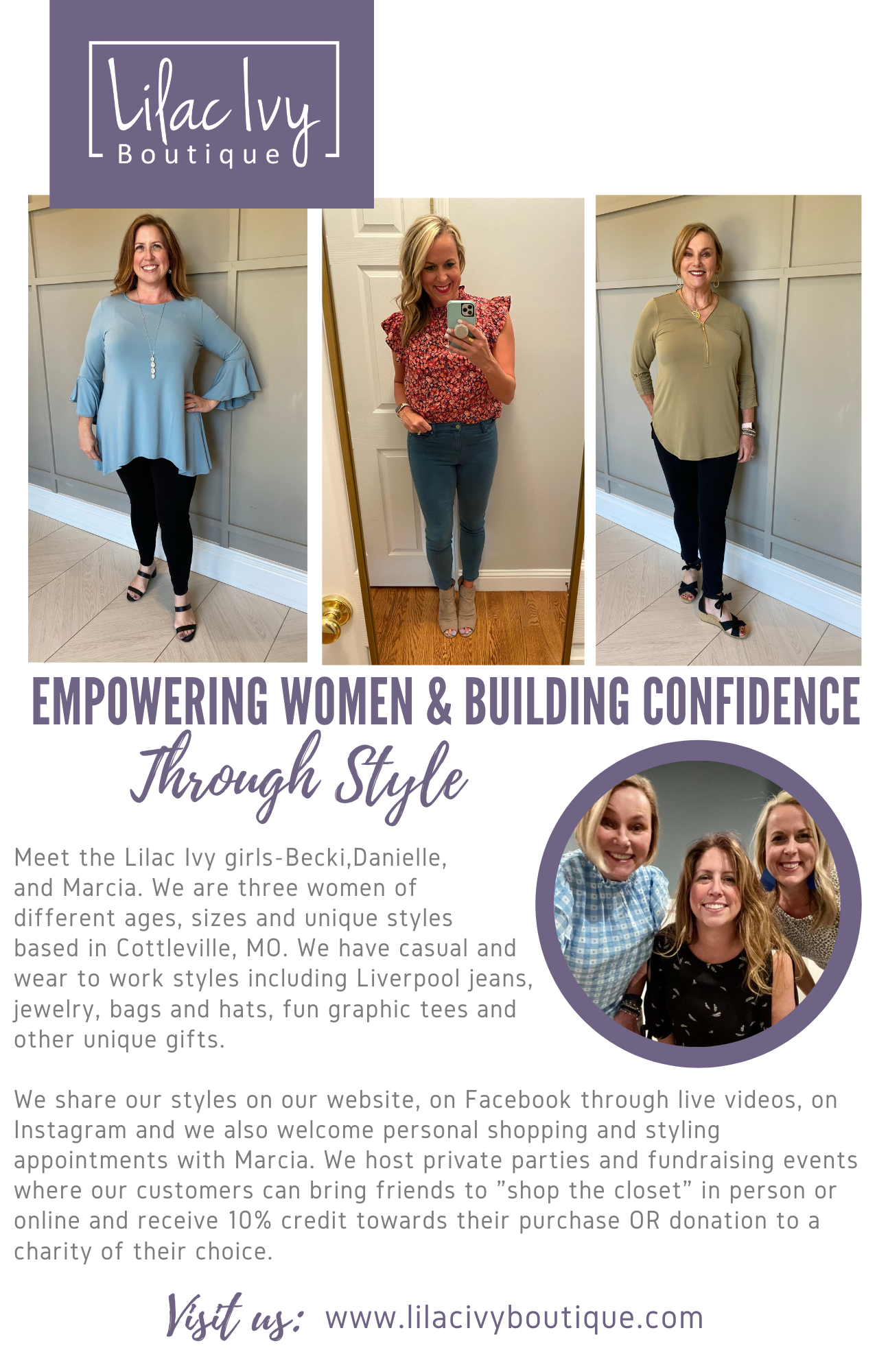 Meet the Lilac Ivy Girls