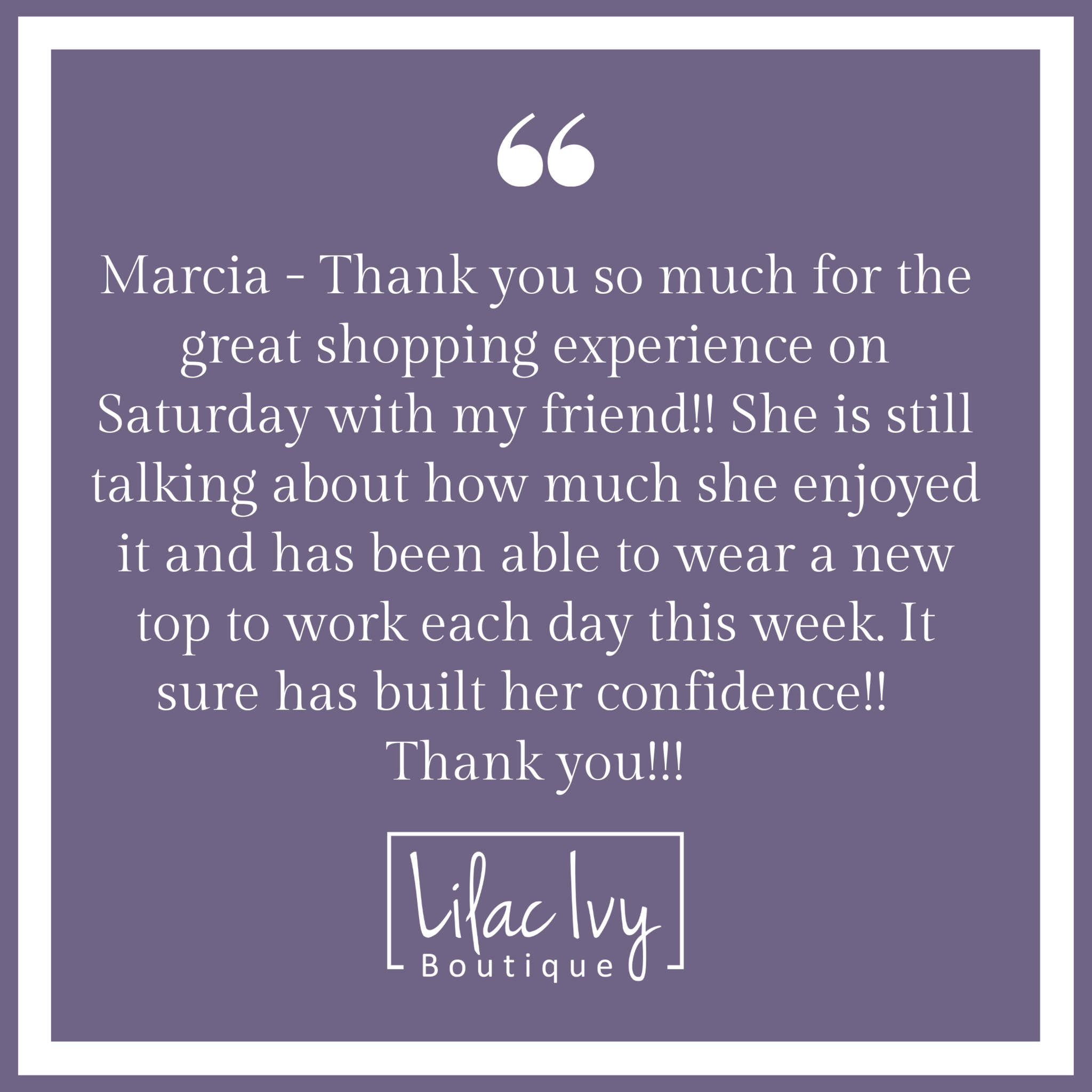 Hear from our customers!