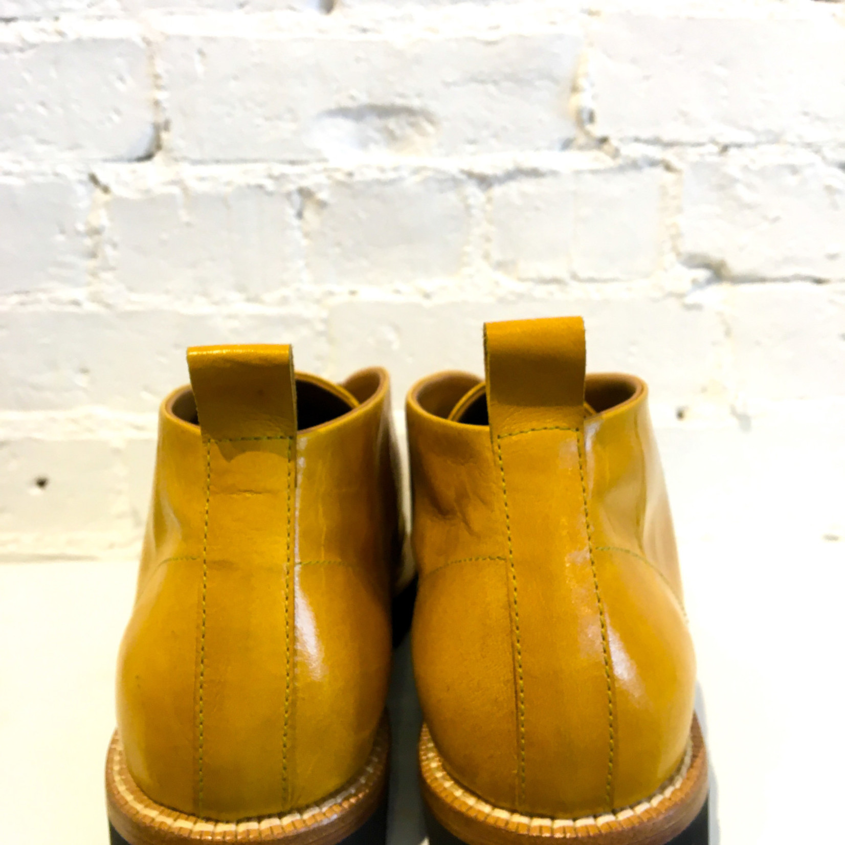 Cappelletti Desert Lace Up Boots- Yellow