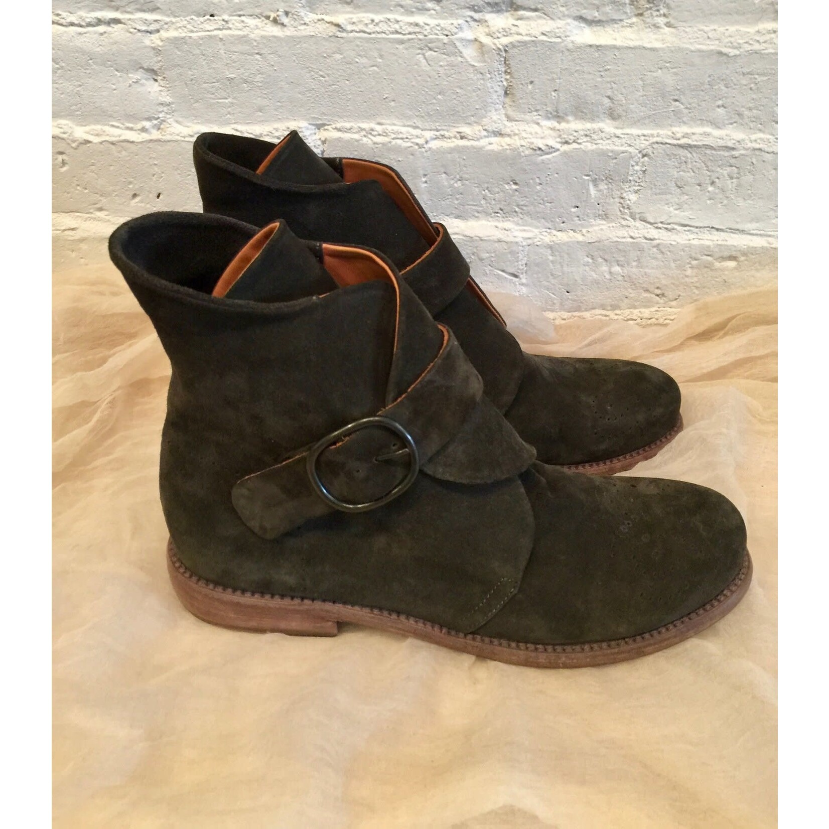 P. Monjo P. Monjo Suede Baker Boot