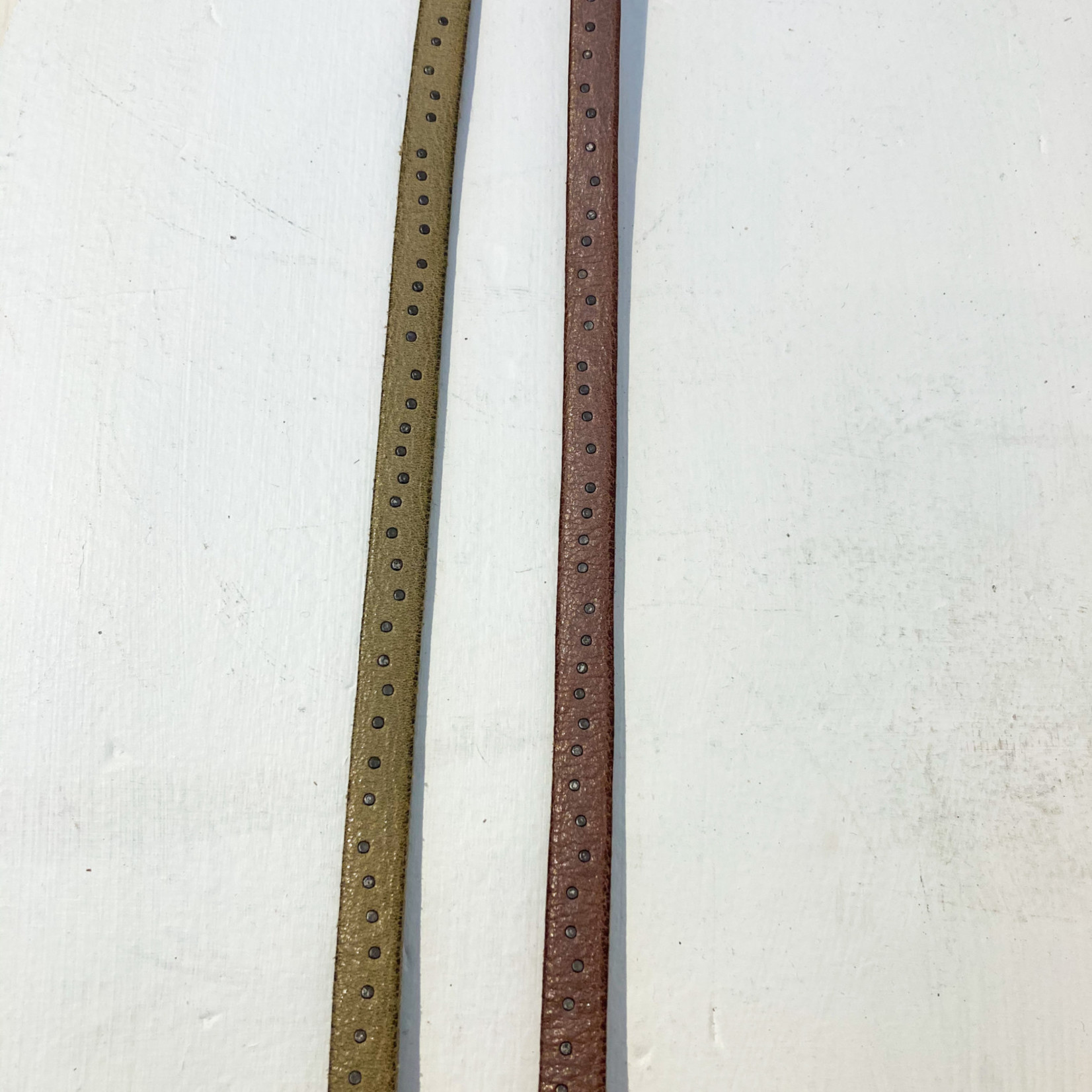 Post & Co Post & Co: Skinny Leather Belt